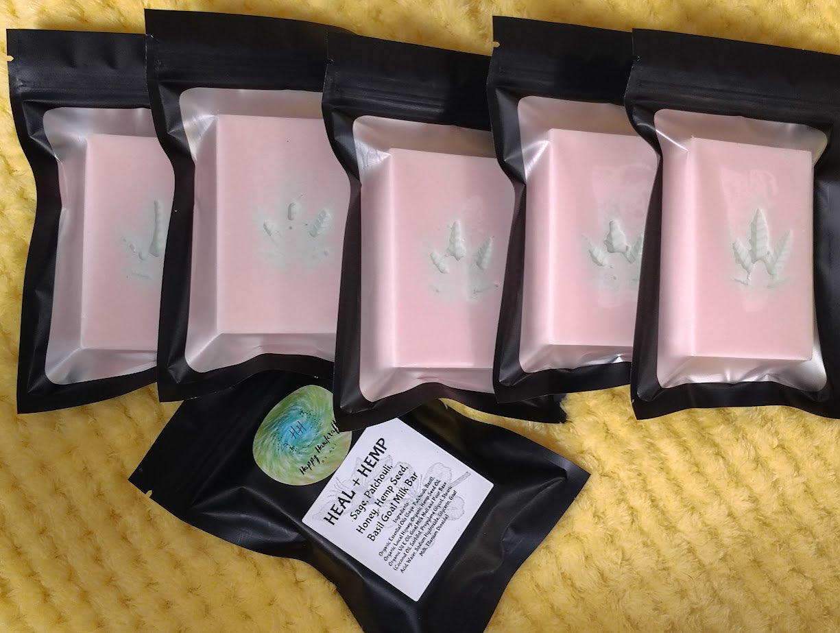 Heal + Hemp Bath Bar