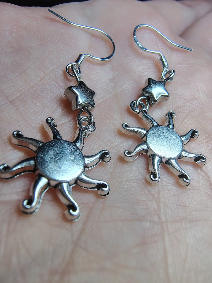 Sun and Star Dangles
