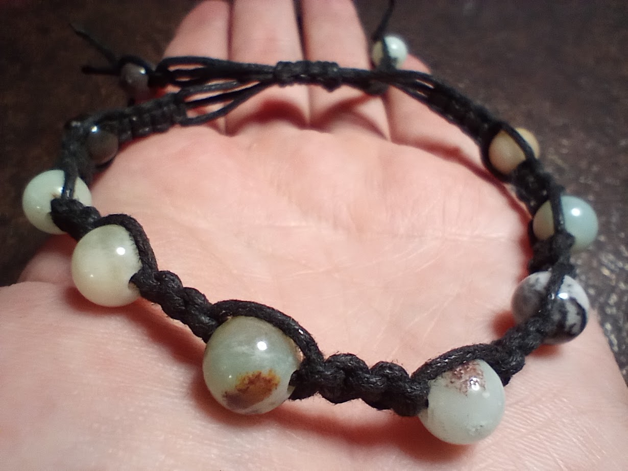 Macramé Crystal Bracelet