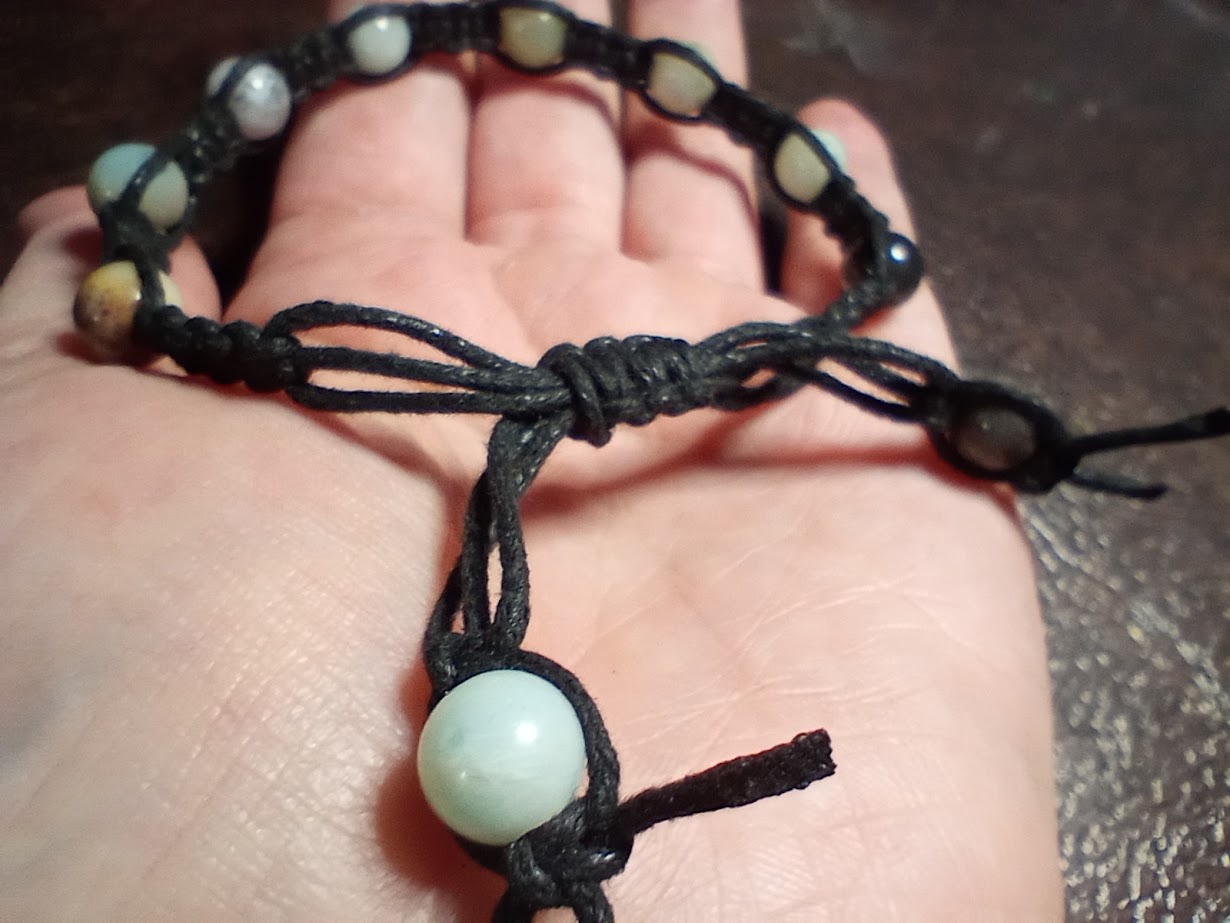 Macramé Crystal Bracelet