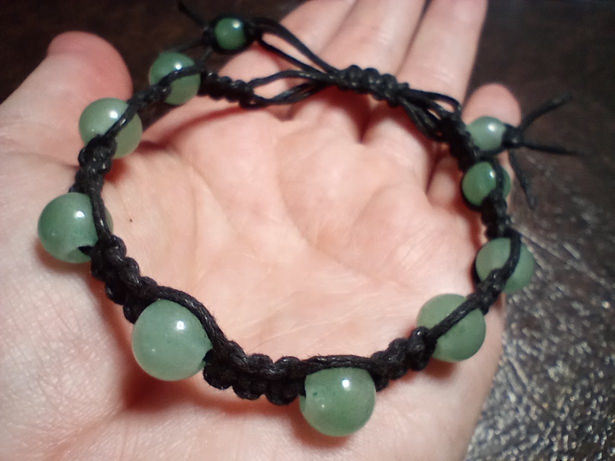 Macramé Crystal Bracelet