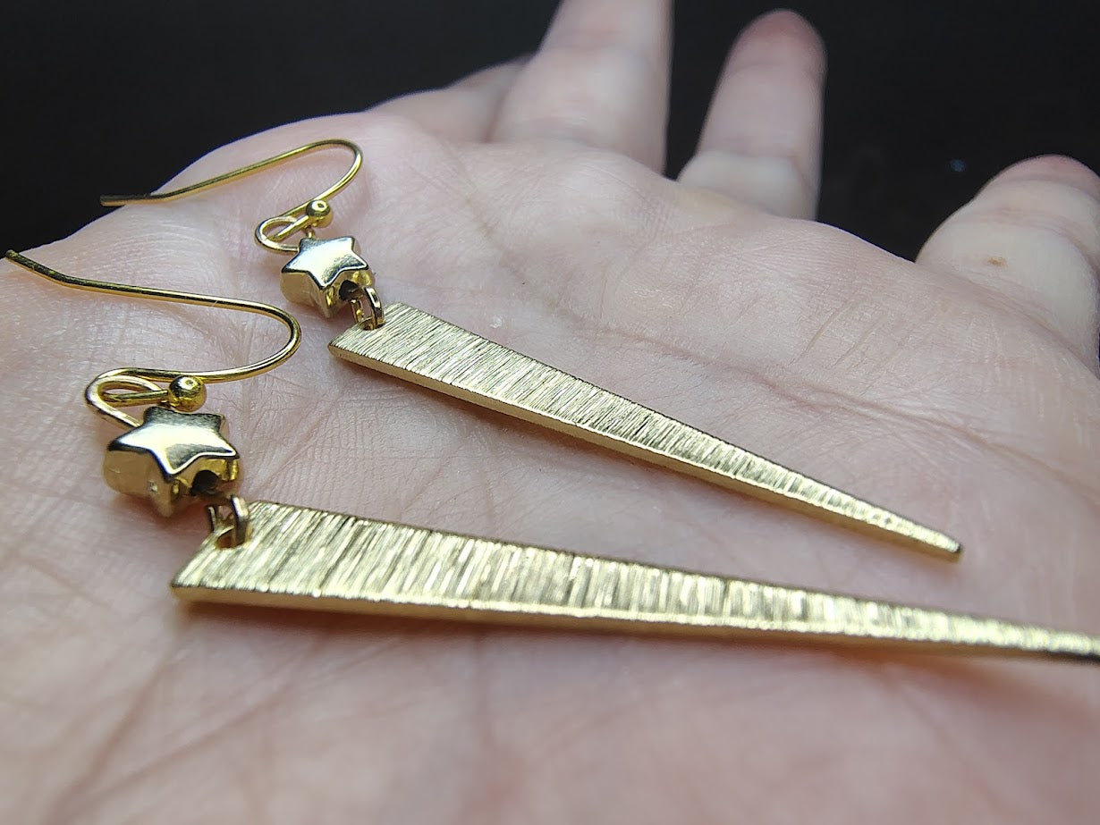 Golden Ray of Light Dangles