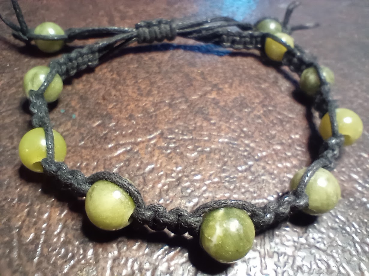Macramé Crystal Bracelet
