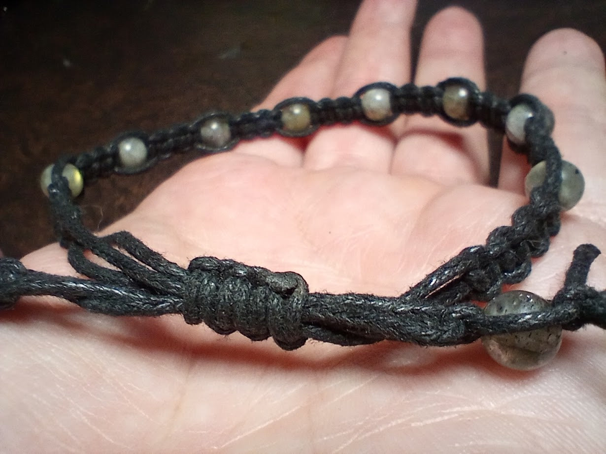 Macramé Crystal Bracelet