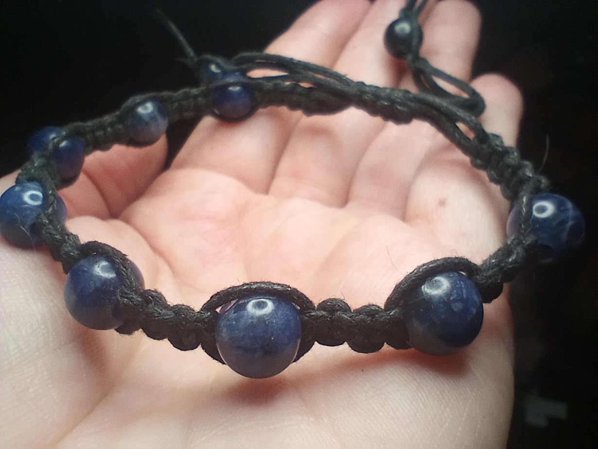 Macramé Crystal Bracelet