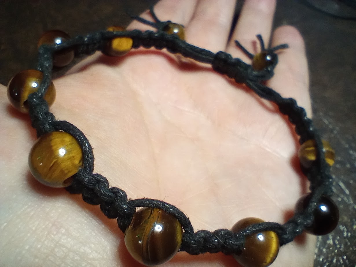 Macramé Crystal Bracelet