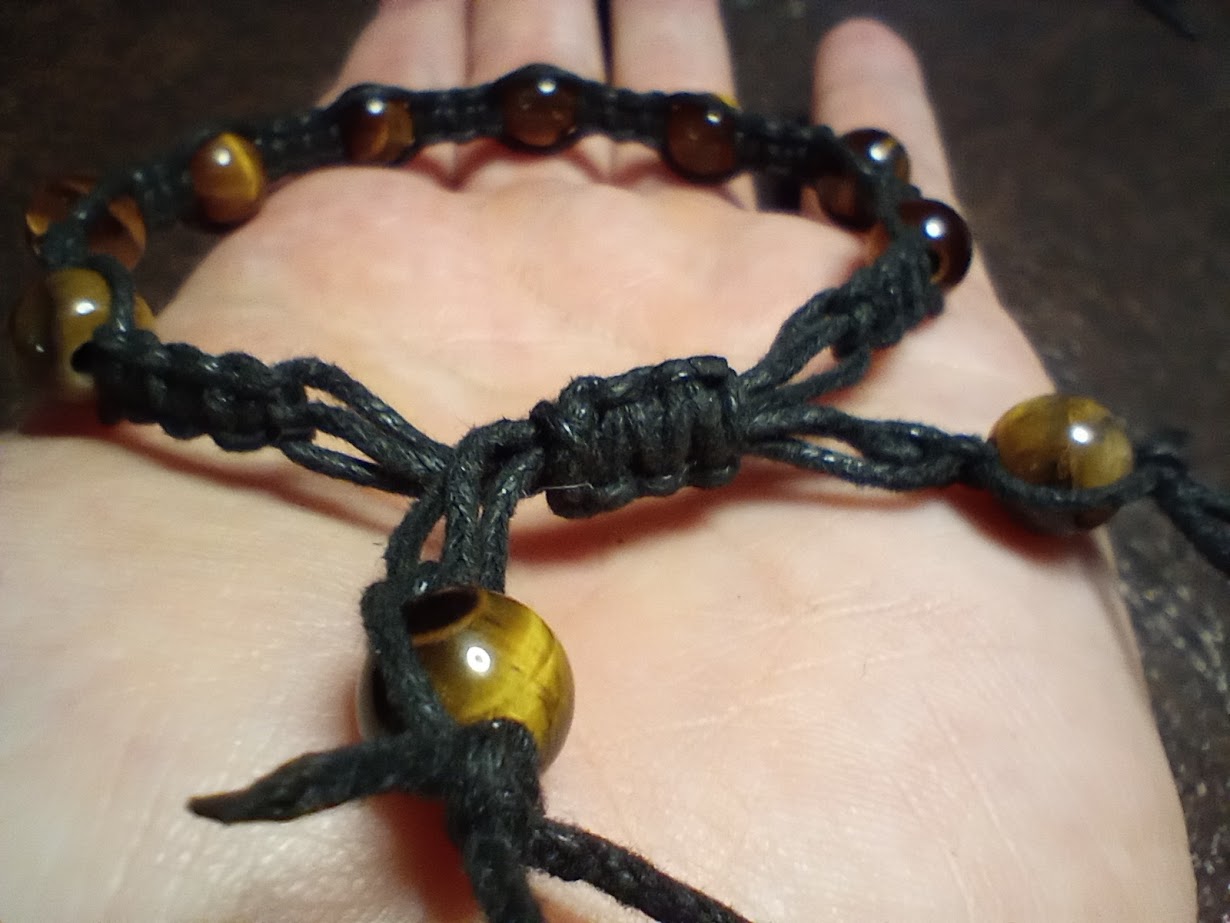 Macramé Crystal Bracelet
