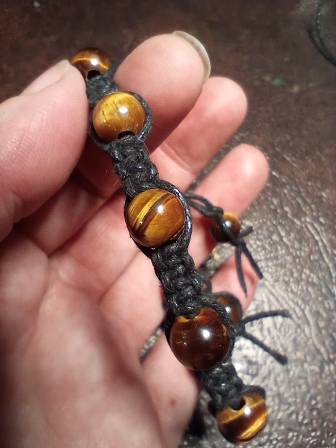 Macramé Crystal Bracelet