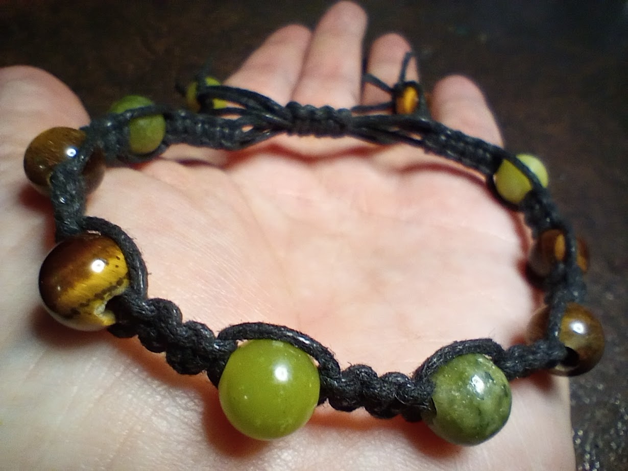 Macramé Crystal Bracelet