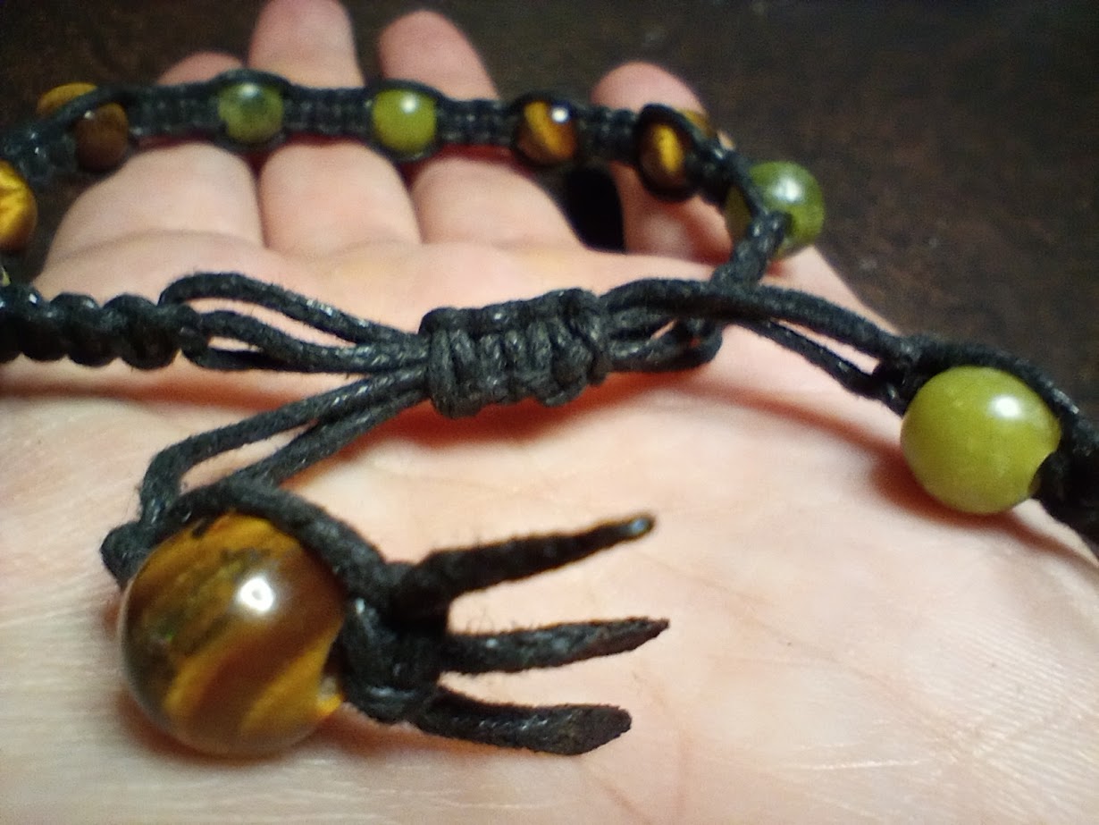 Macramé Crystal Bracelet