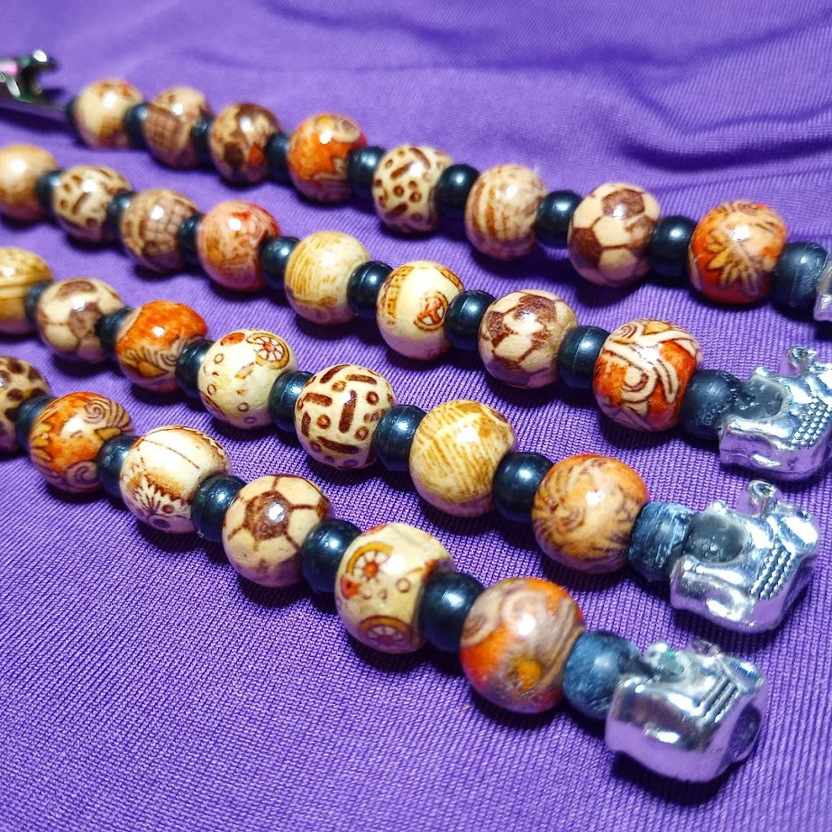 Wooden Bead Clip
