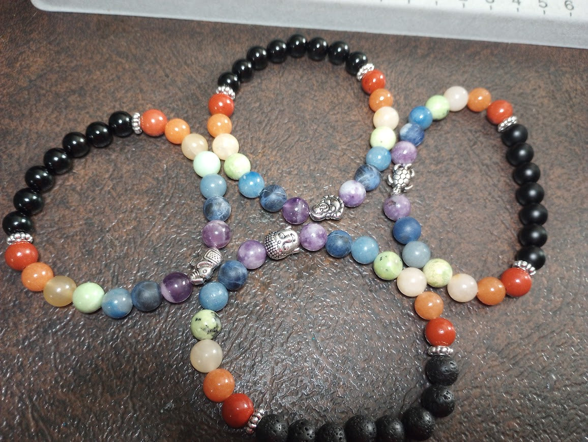 Healing Chakra Crystal Bracelet