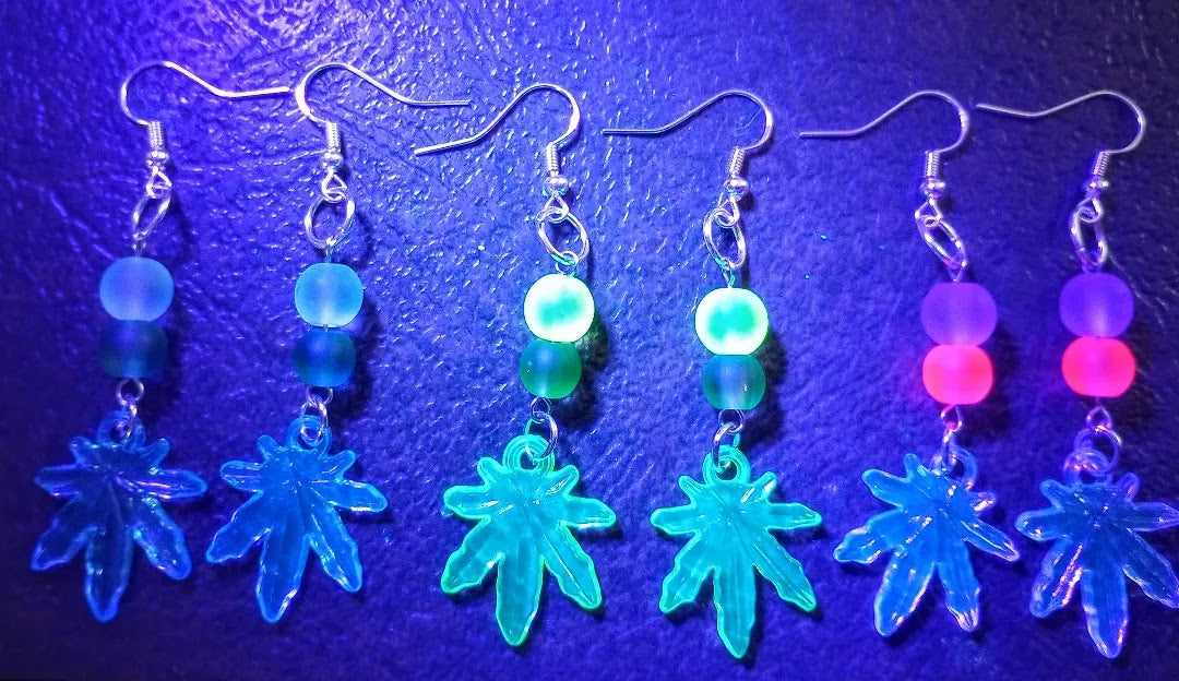 UV Glow 420 Earrings