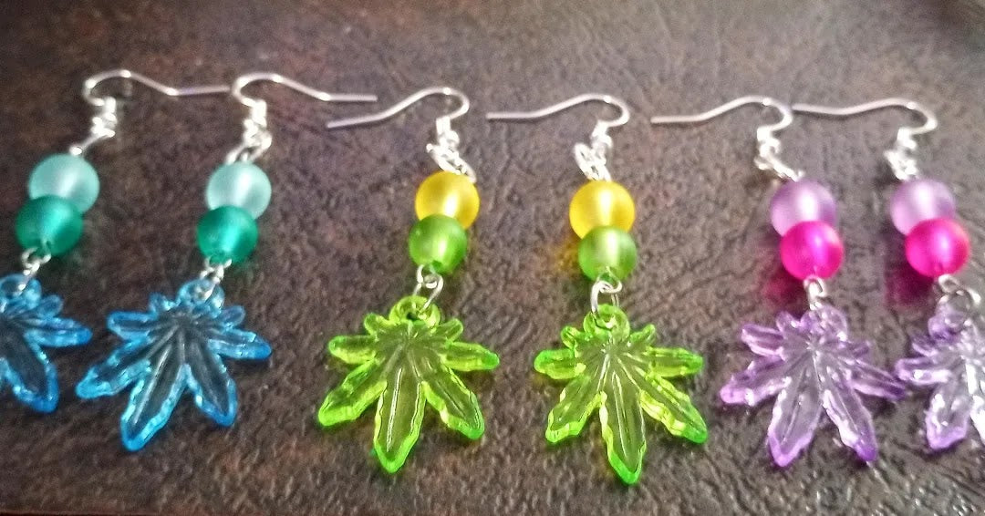 UV Glow 420 Earrings