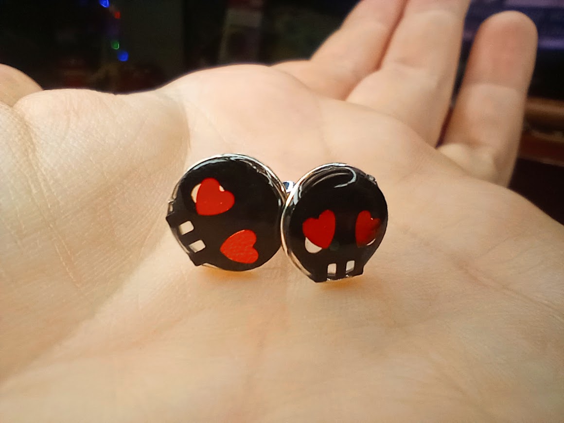 Cute Skull Studs