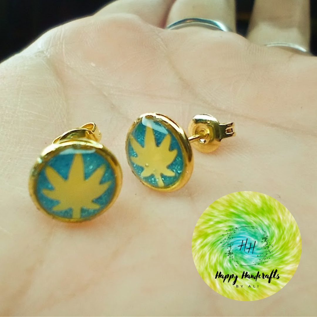 420 UV Glow Studs