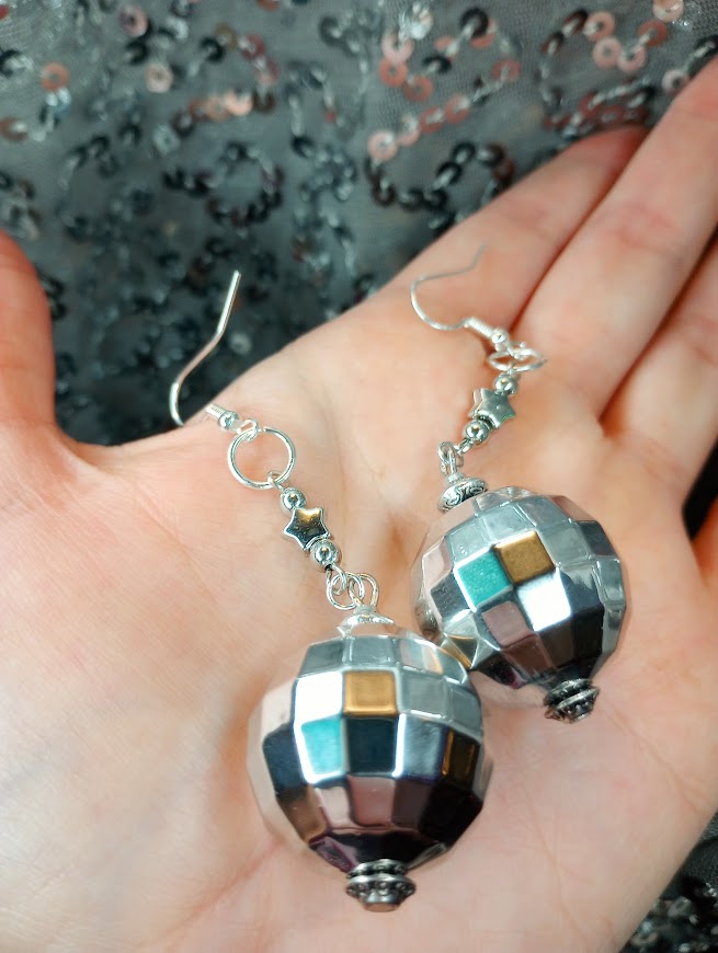 Disco Ball Earrings