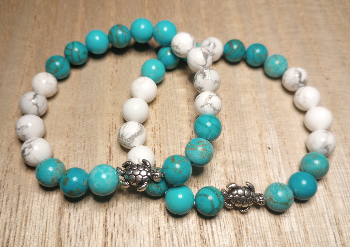 Turquoise Sea Turtle Bracelet