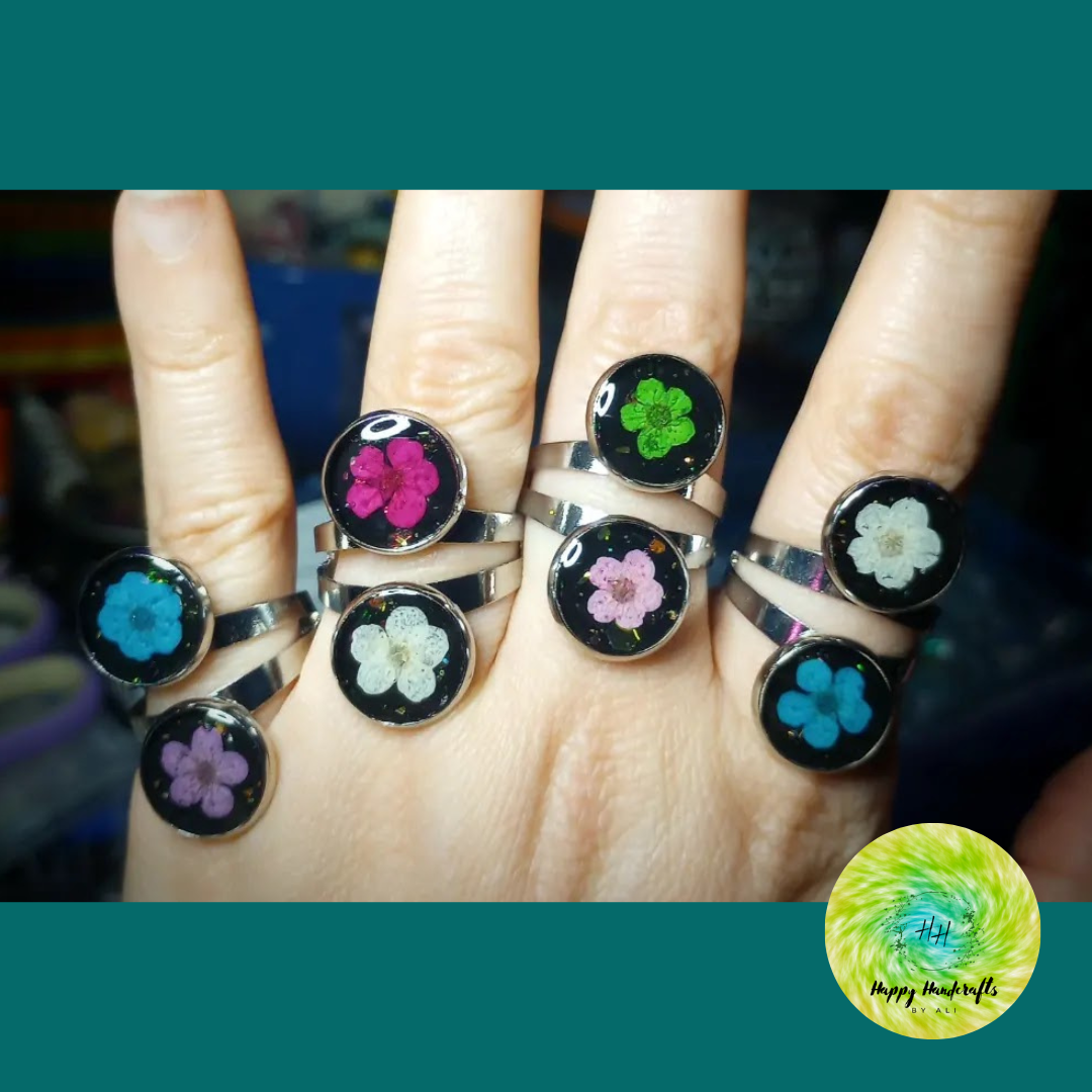 Double Flower Ring