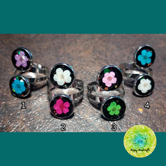 Double Flower Ring