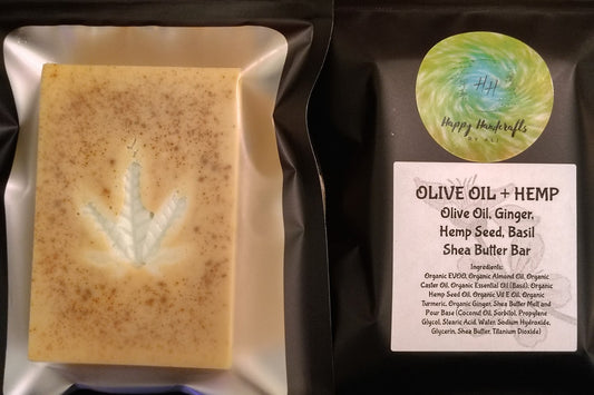 Olive Oil + Hemp Shea Butter Bar