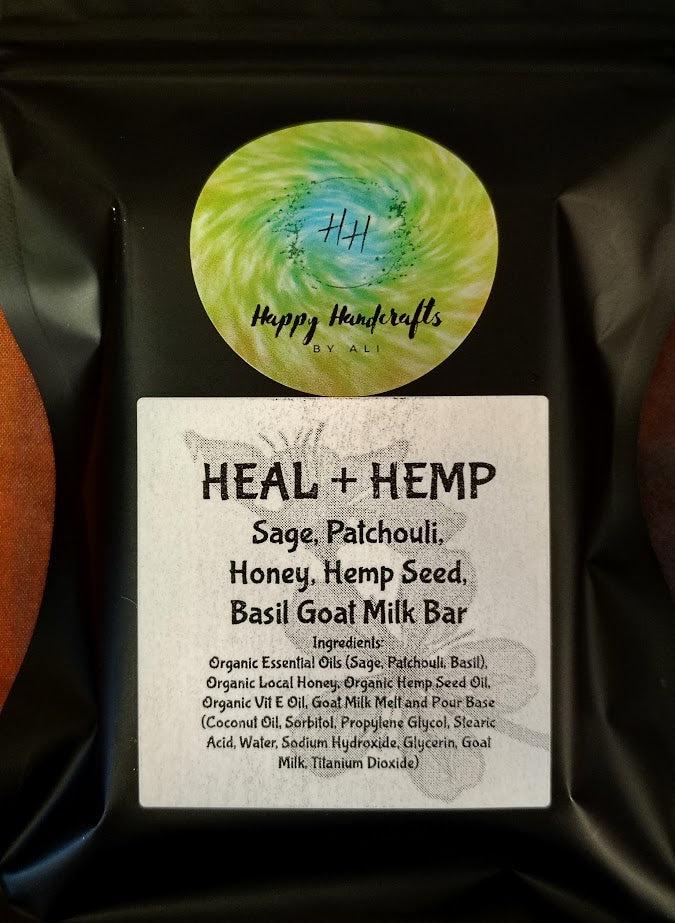Heal + Hemp Bath Bar