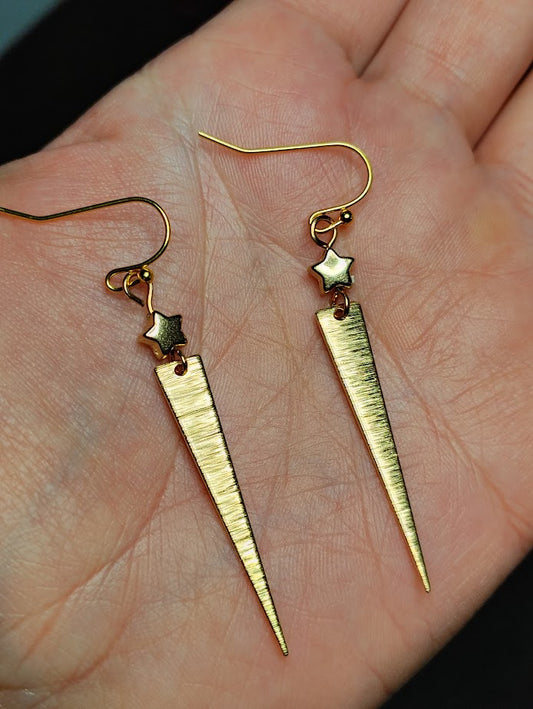 Golden Ray of Light Dangles