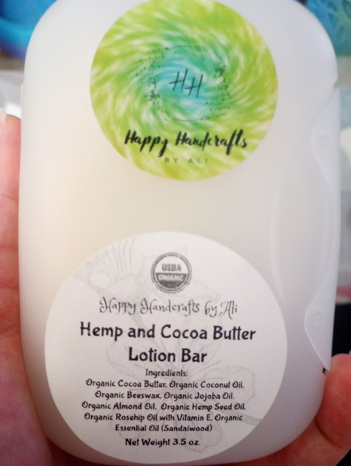 Hemp & Cocoa Butter Lotion Bar