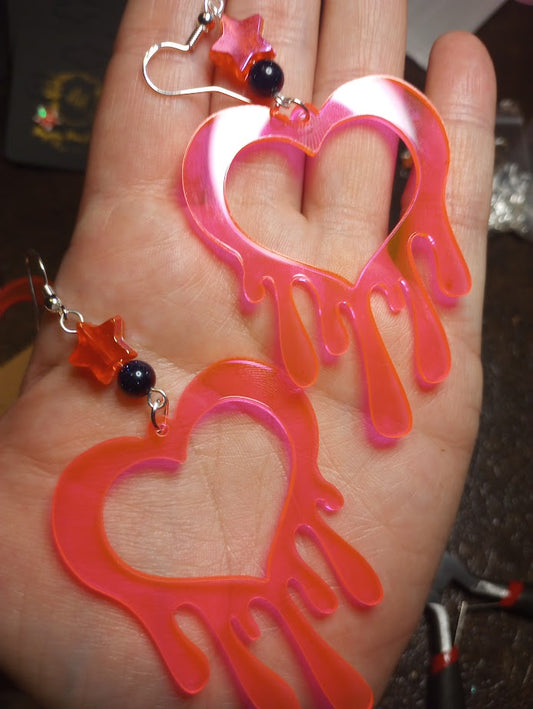 Melting Heart Dangles
