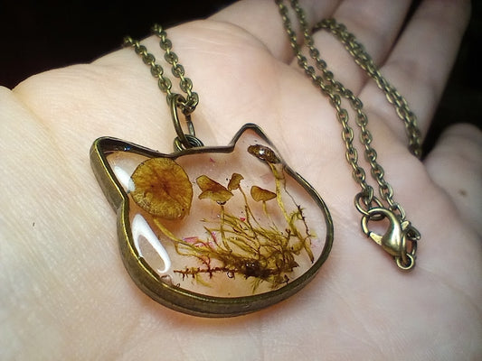 Mushy Family Cat Necklace