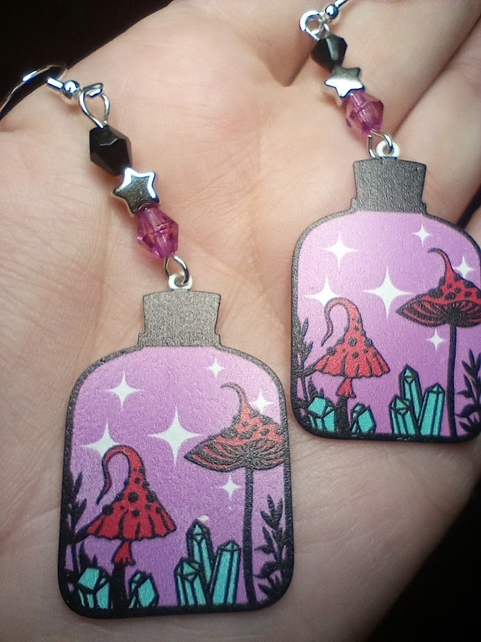 Mushroom Potion Dangles