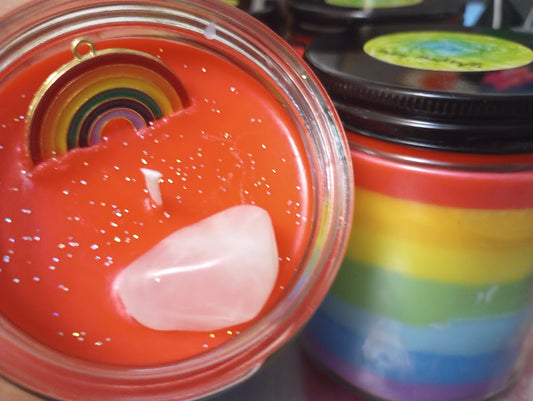 Rainbow PRIDE Candle