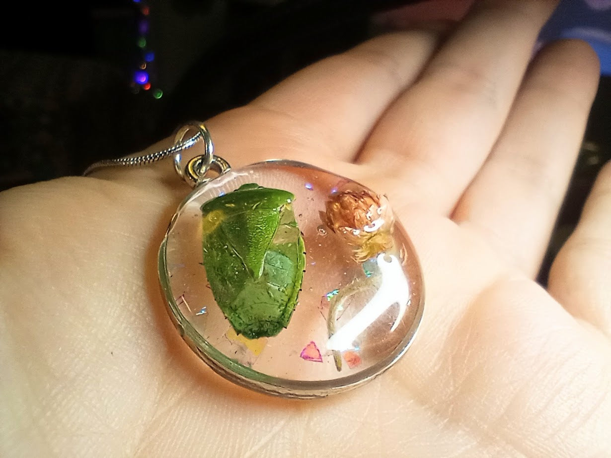 Stink Bug Circle Necklace