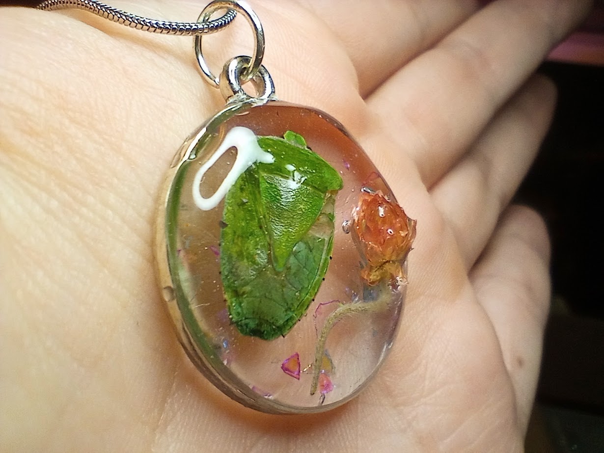 Stink Bug Circle Necklace