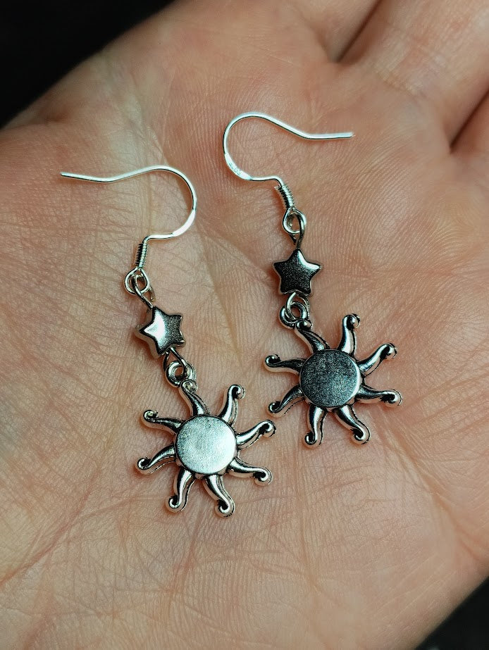 Sun and Star Dangles