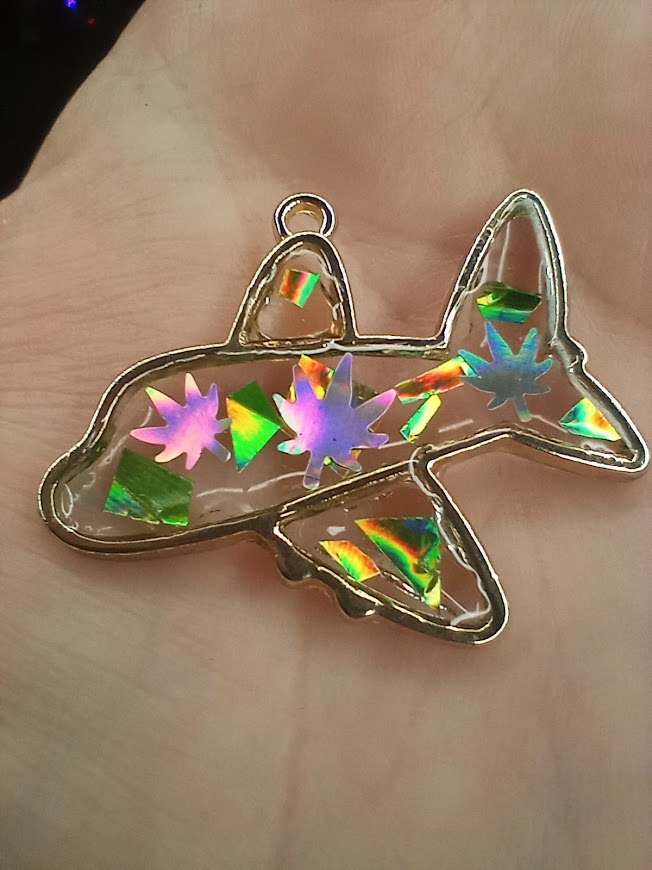 420 Stellar UV Resin Pendants