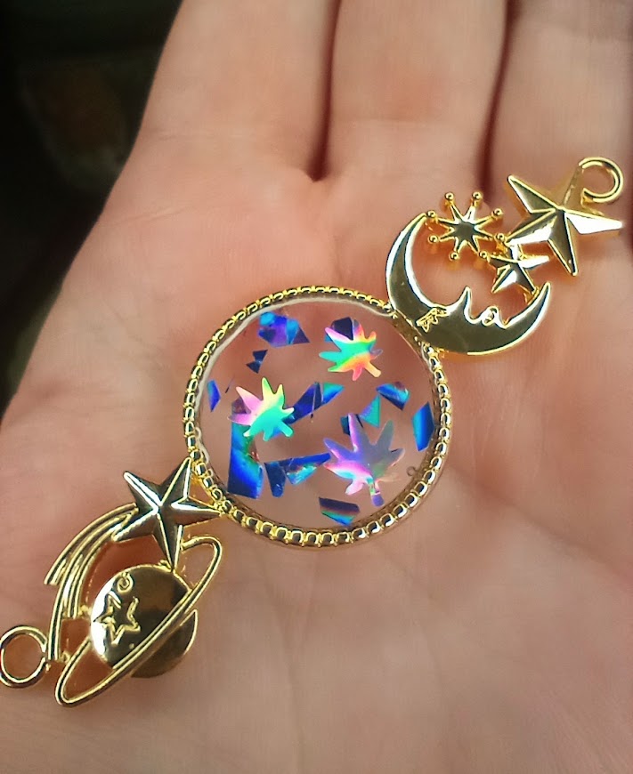420 Stellar UV Resin Pendants