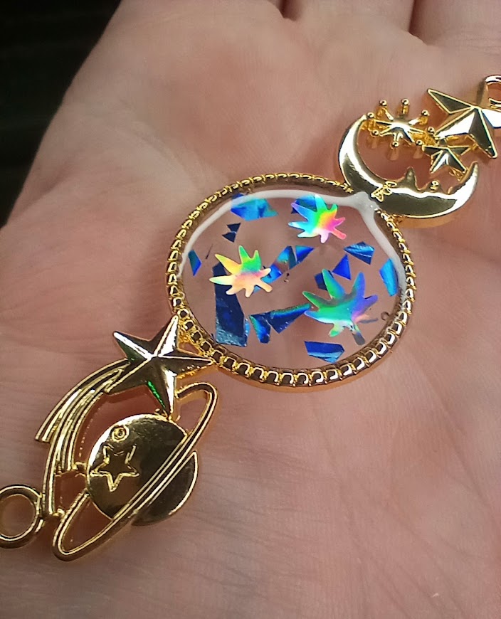 420 Stellar UV Resin Pendants