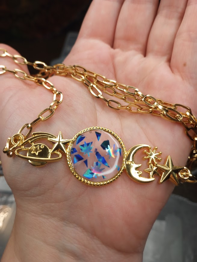 420 Stellar UV Resin Pendants