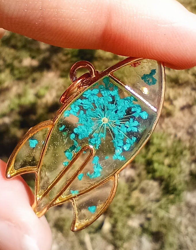 Blast Off Blue Rocket