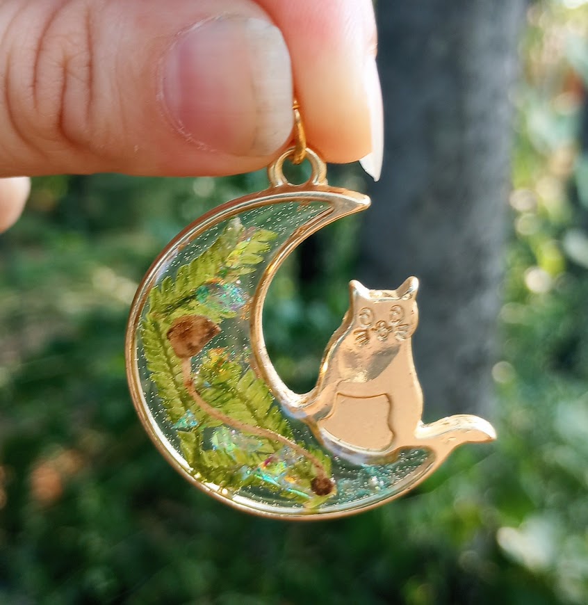 Mushroom Moon Cat