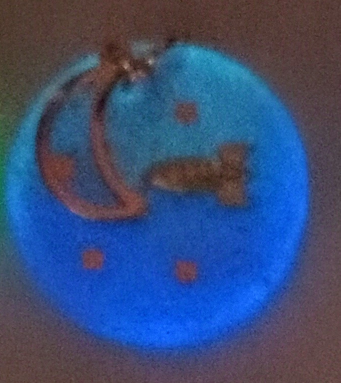 Spaceship Moon UV Glow