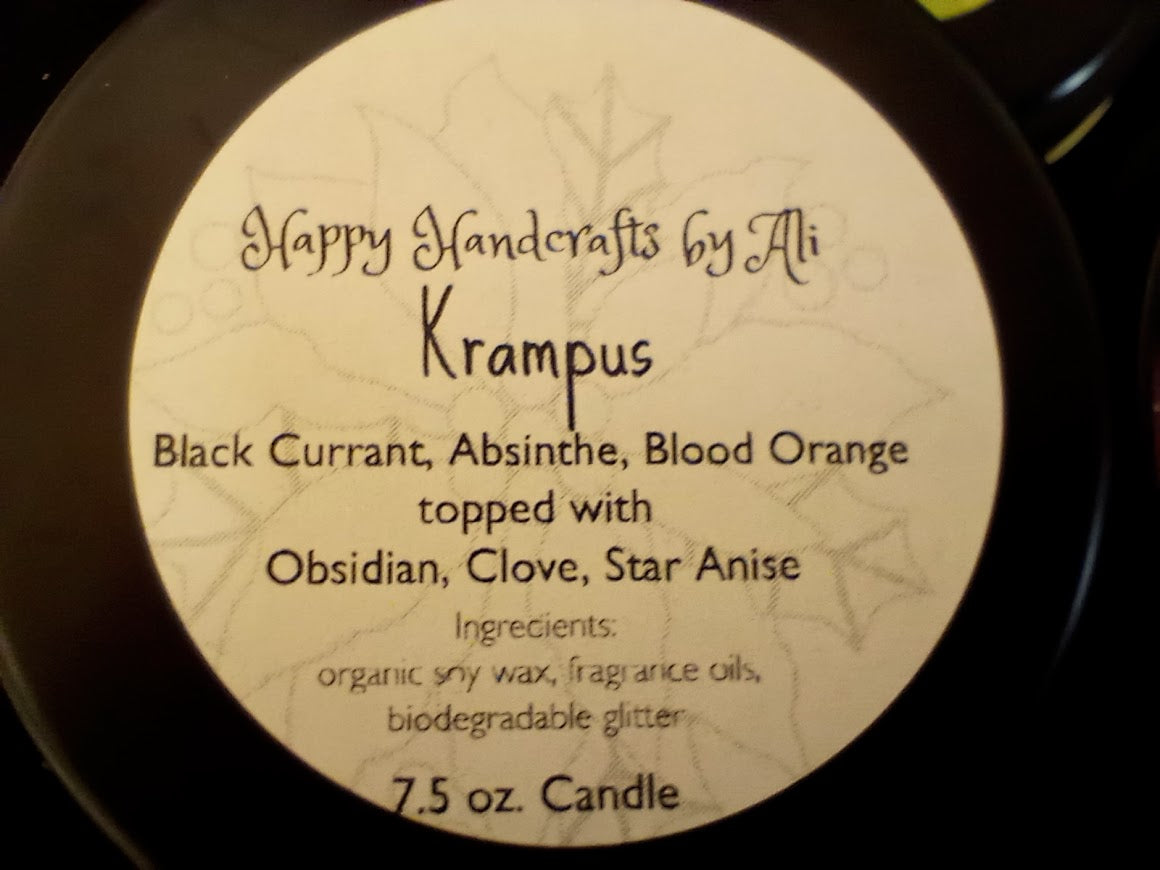 Krampus Seasonal Candle