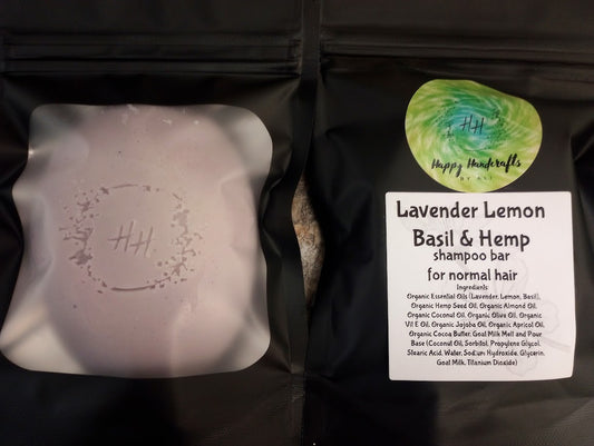 Lavender Lemon Basil & Hemp Shampoo Bar