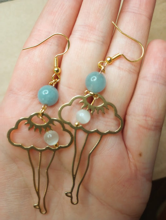 Leggy Cloud Earrings