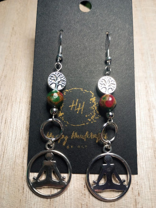Meditation Tree of Life Dangles
