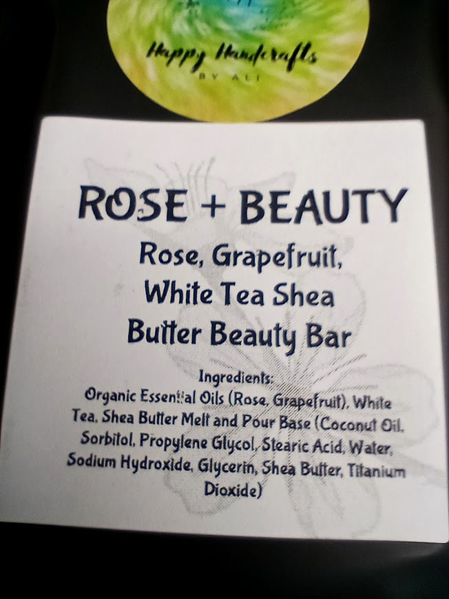 Rose + Beauty Bath Bar