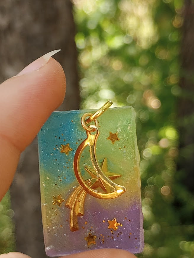 Stellar Shooting Star UV Glow