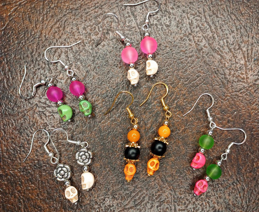 Sugar Skull Earrings