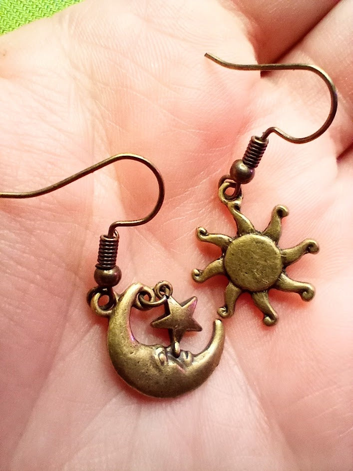 Sun & Moon Earrings